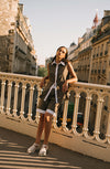 Collared sleeveless set