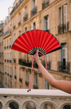 Red lipstick( Hawiny)Take Away Fan