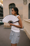 True white ( Hawiny) Take Away Fan