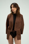 Short kimono wrap