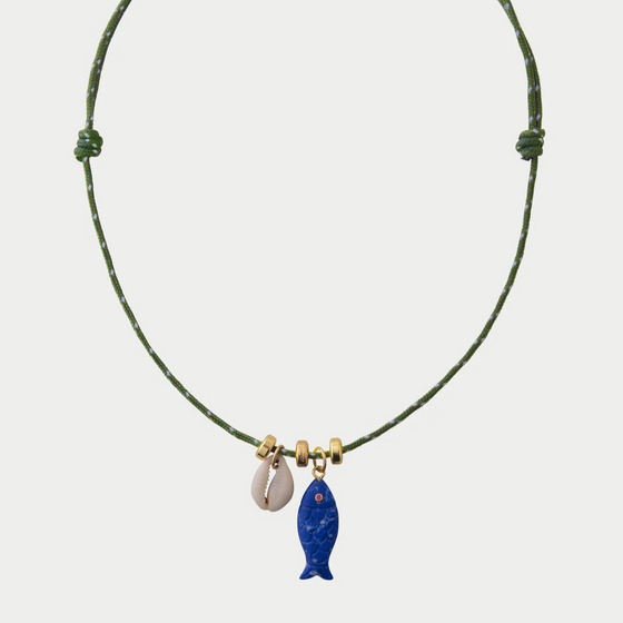 Ocean blue necklace