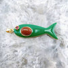 Catch of the day necklace - Green