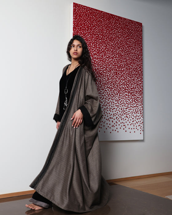 One - of -a -kind Sahara Bisht