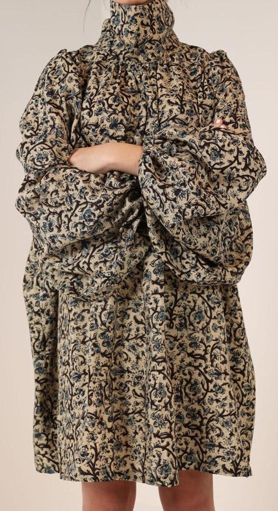 Ikat short dress