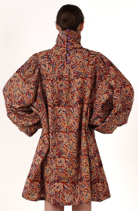 Ikat short dress
