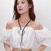Round pendant necklace