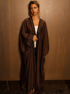 Warm bronze tones accented - Sahara Bisht,with rened tassel