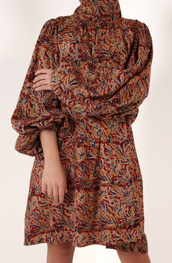 Ikat short dress