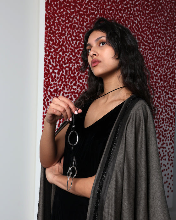 One - of -a -kind Sahara Bisht