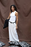 White skirt