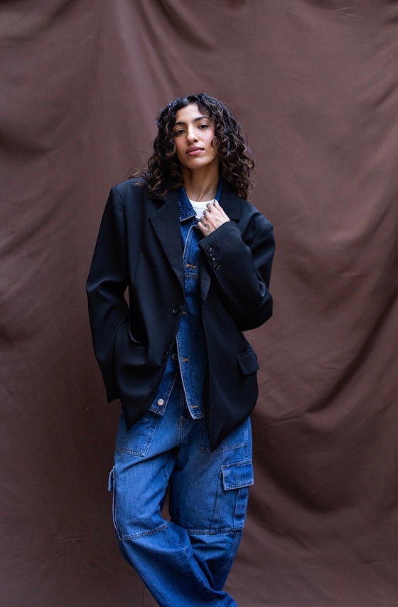 Doubled layered blazer