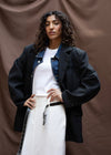 Doubled layered blazer
